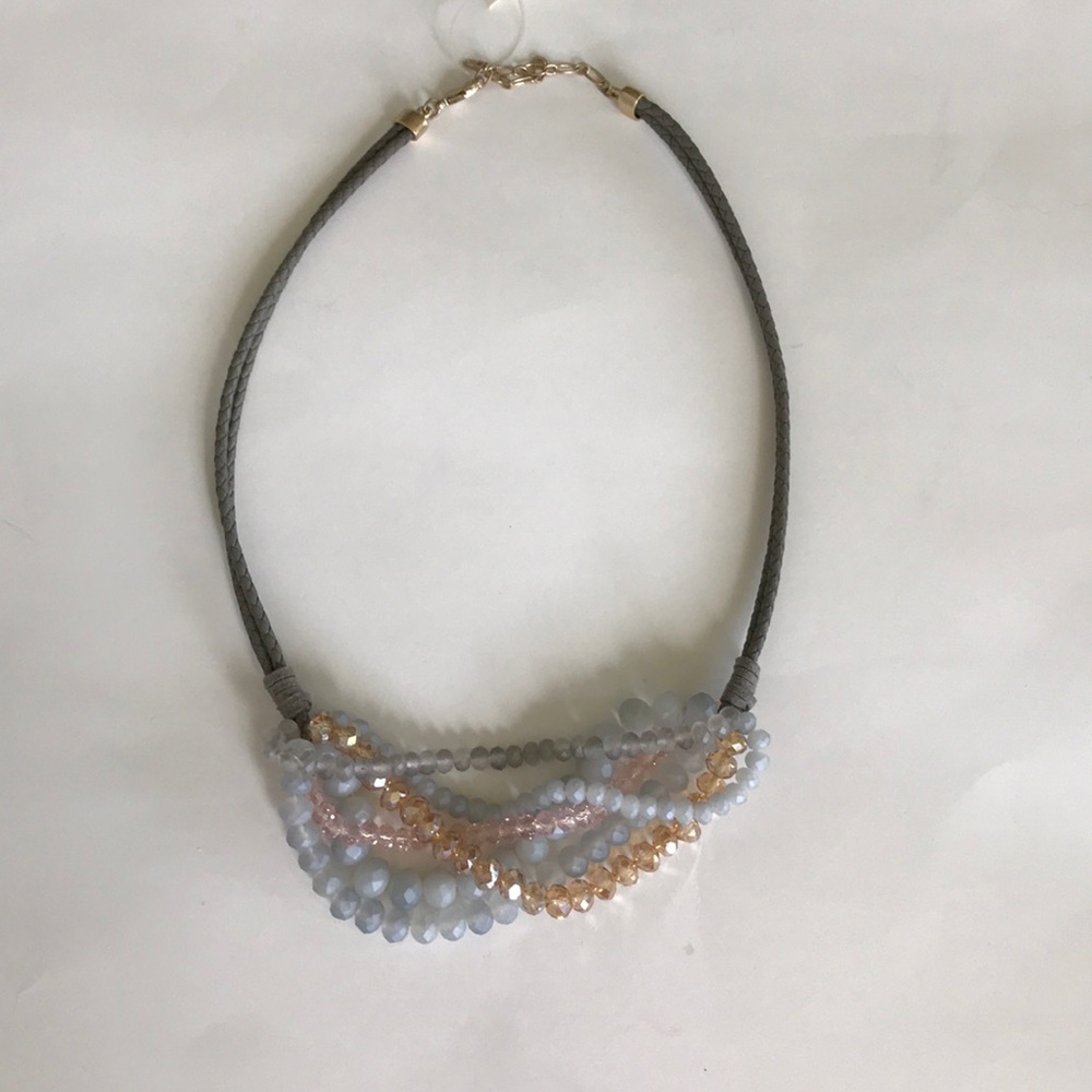 Beaded Statement Necklace - Picture 5 of 7